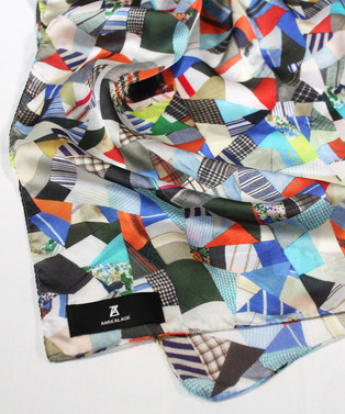 PATCHWORK PRINT SCARF 詳細画像