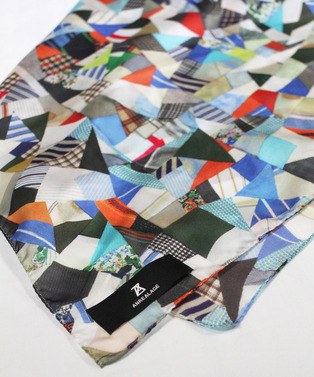 PATCHWORK PRINT SCARF 詳細画像