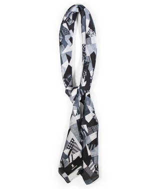 PATCHWORK PRINT SCARF 詳細画像