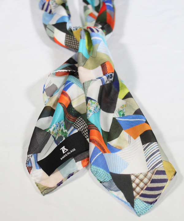 PATCHWORK PRINT SCARF 詳細画像 COLORFUL 7