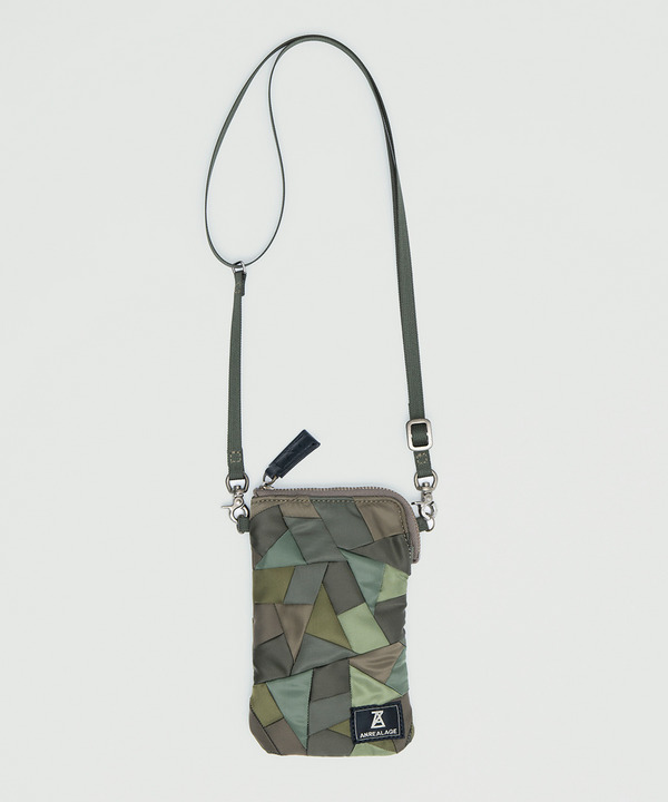 PATCHWORK SMALL POUCH 詳細画像 KHAKI 1