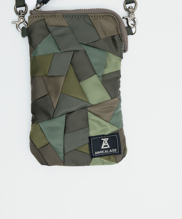 PATCHWORK SMALL POUCH 詳細画像 KHAKI 3