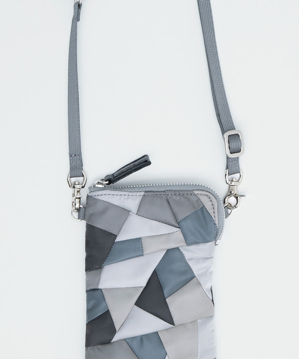 PATCHWORK SMALL POUCH 詳細画像 GRAY 2