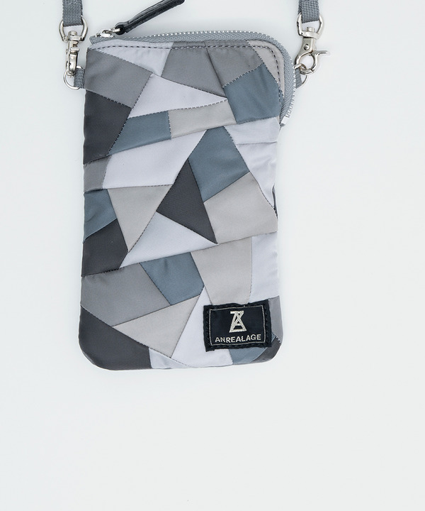 PATCHWORK SMALL POUCH 詳細画像 GRAY 3