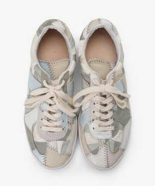RECOUTURE X ANREALAGE PATCHWORK GERMAN TRAINER 詳細画像