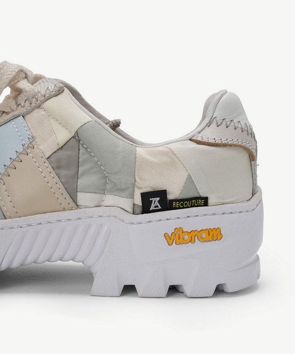 RECOUTURE X ANREALAGE PATCHWORK GERMAN TRAINER 詳細画像 WHITE 4