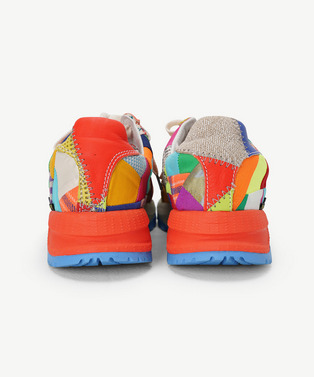 RECOUTURE X ANREALAGE PATCHWORK GERMAN TRAINER 詳細画像