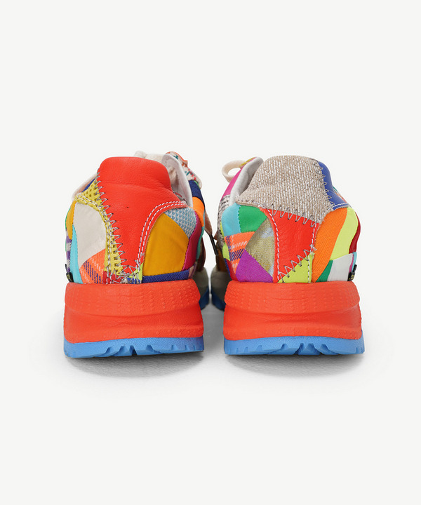 RECOUTURE X ANREALAGE PATCHWORK GERMAN TRAINER 詳細画像 COLORFUL 5