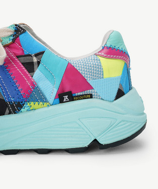 RECOUTURE X ANREALAGE PATCHWORK GERMAN TRAINER 詳細画像