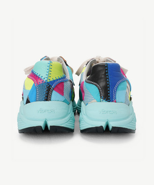 RECOUTURE X ANREALAGE PATCHWORK GERMAN TRAINER 詳細画像