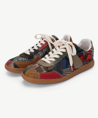 RECOUTURE X ANREALAGE PATCHWORK GERMAN TRAINER