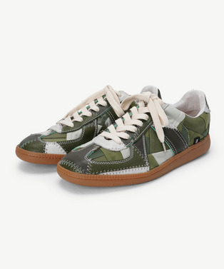 RECOUTURE X ANREALAGE PATCHWORK GERMAN TRAINER