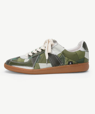 RECOUTURE X ANREALAGE PATCHWORK GERMAN TRAINER 詳細画像