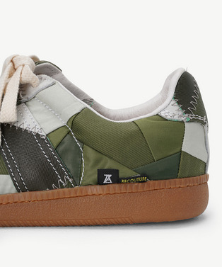 RECOUTURE X ANREALAGE PATCHWORK GERMAN TRAINER 詳細画像