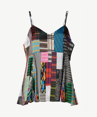 PATCHWORK PRINT CAMISOLE 詳細画像