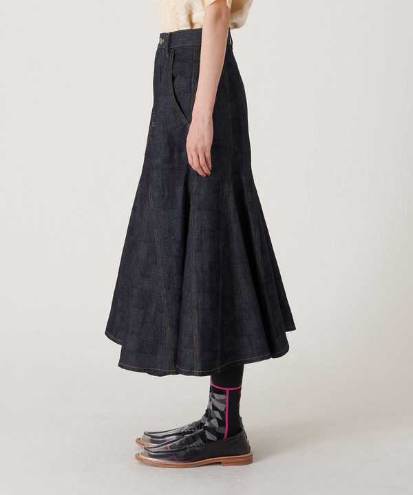 AZ DENIM SKIRT 詳細画像 INDIGO 2