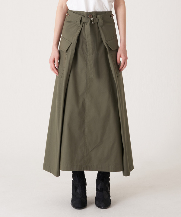 WRAP CARGO SKIRT 詳細画像 BEIGE 9
