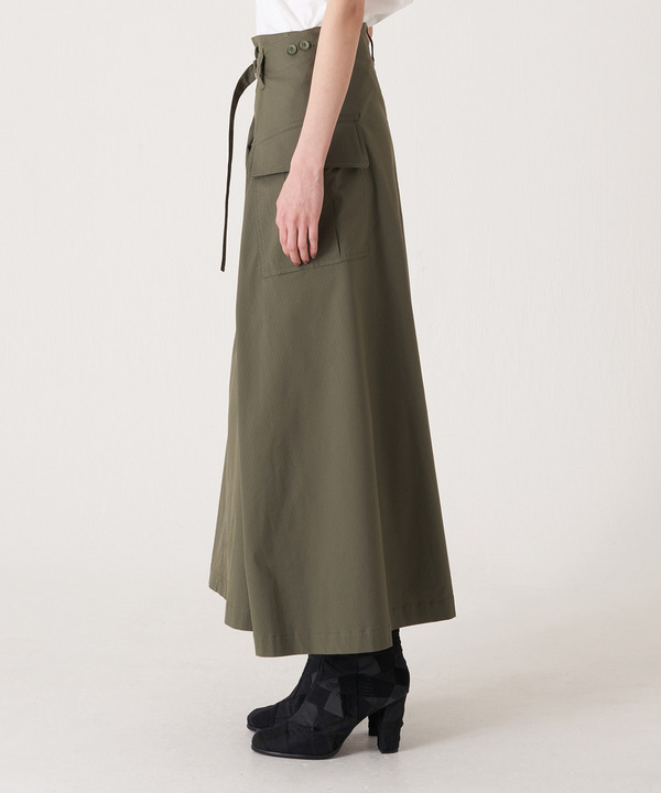WRAP CARGO SKIRT 詳細画像 KHAKI 2