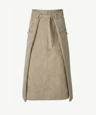 WRAP AZ CHINO SKIRT 詳細画像