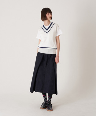WRAP AZ CHINO SKIRT 詳細画像