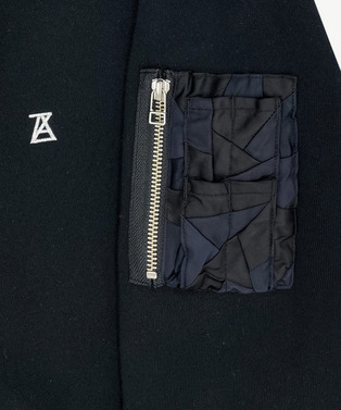 PATCHWORK SLEEVE POCKET SWEATSHIRT 詳細画像