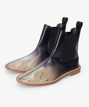 GRADATION PRINT EMBOSS PVC BOOTS