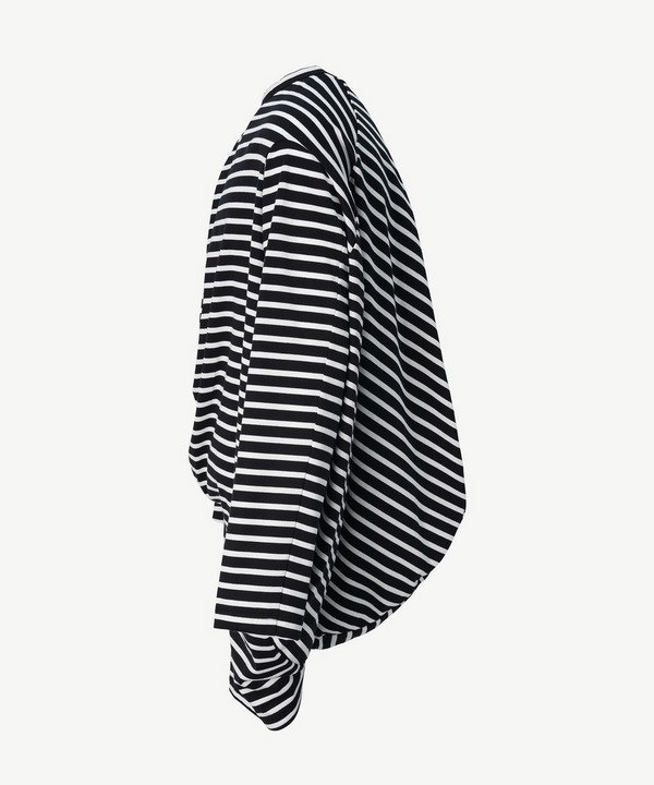 BALL BORDER JERSEY TOP 詳細画像 BLACK×WHITE 2