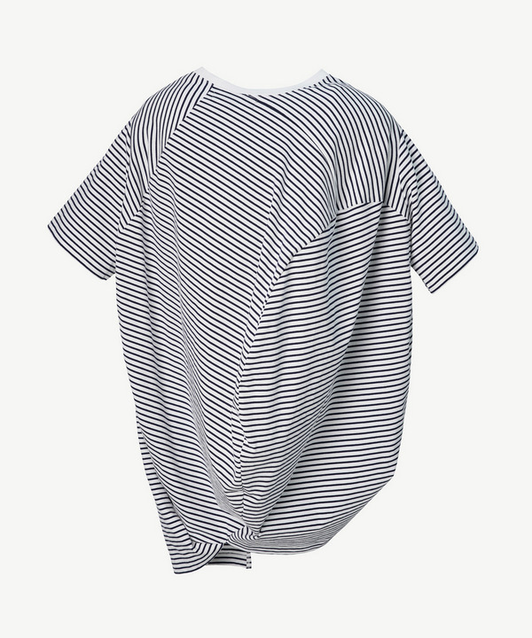 BALL BORDER TEE 詳細画像 WHITE×NAVY 3