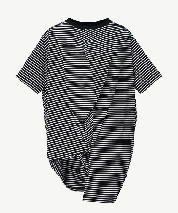 BALL BORDER TEE 詳細画像 BLACK×WHITE 1