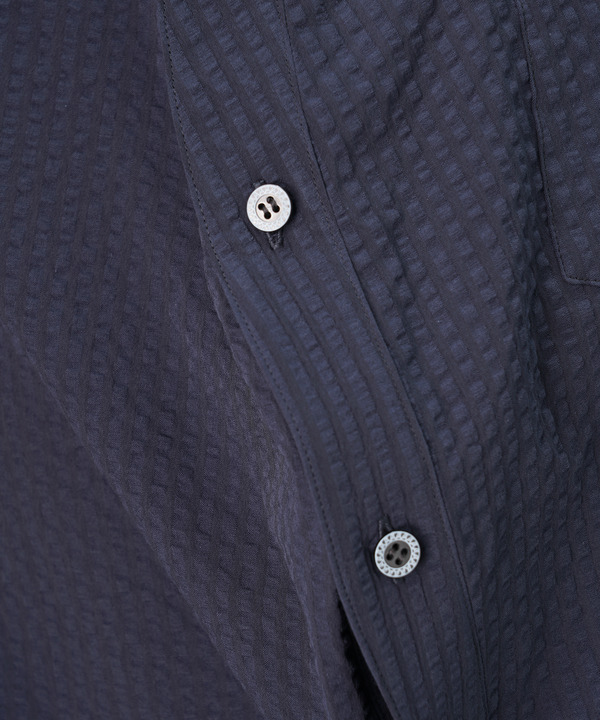 BALL SEERSUCKER SHIRT 詳細画像 WHITE×BLUE 5