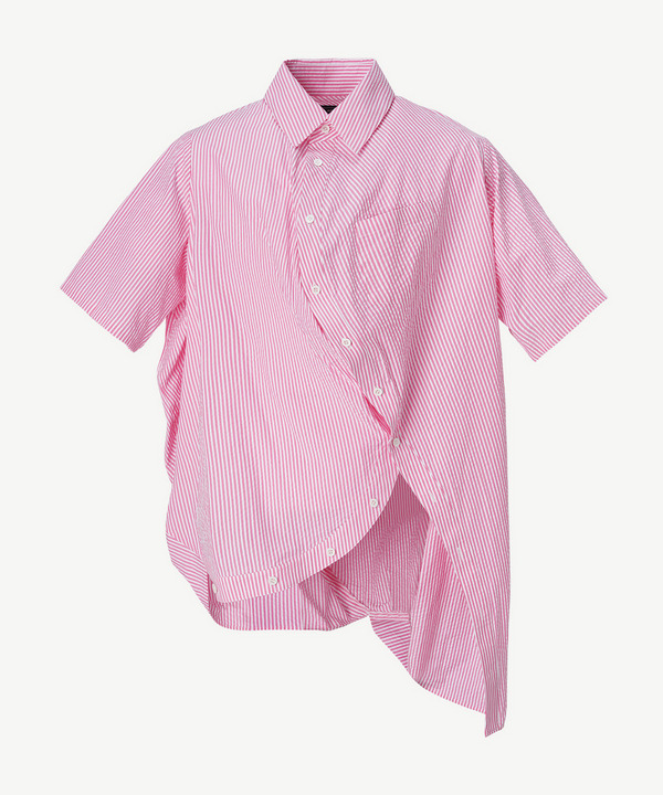 BALL SEERSUCKER SHIRT 詳細画像 PINK×WHITE 1