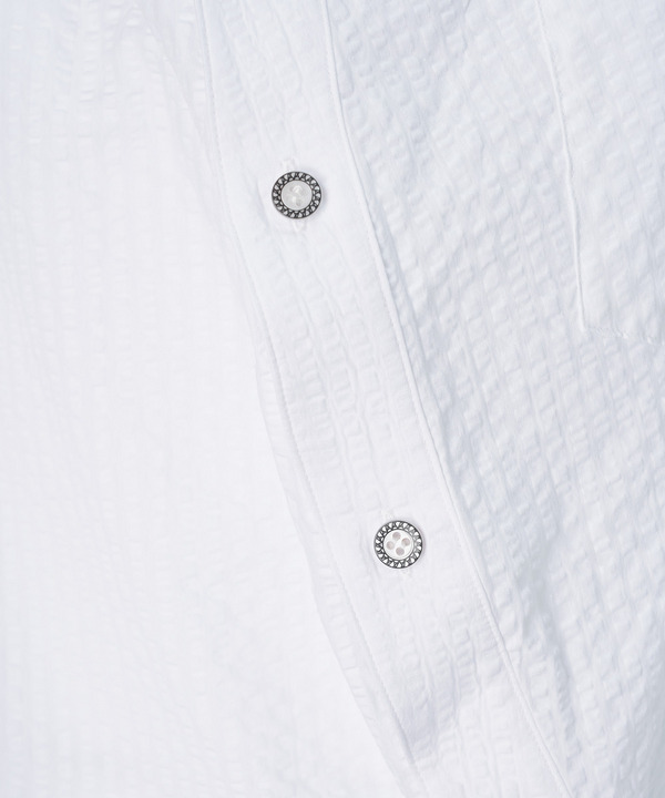 BALL SEERSUCKER SHIRT 詳細画像 PINK×WHITE 4