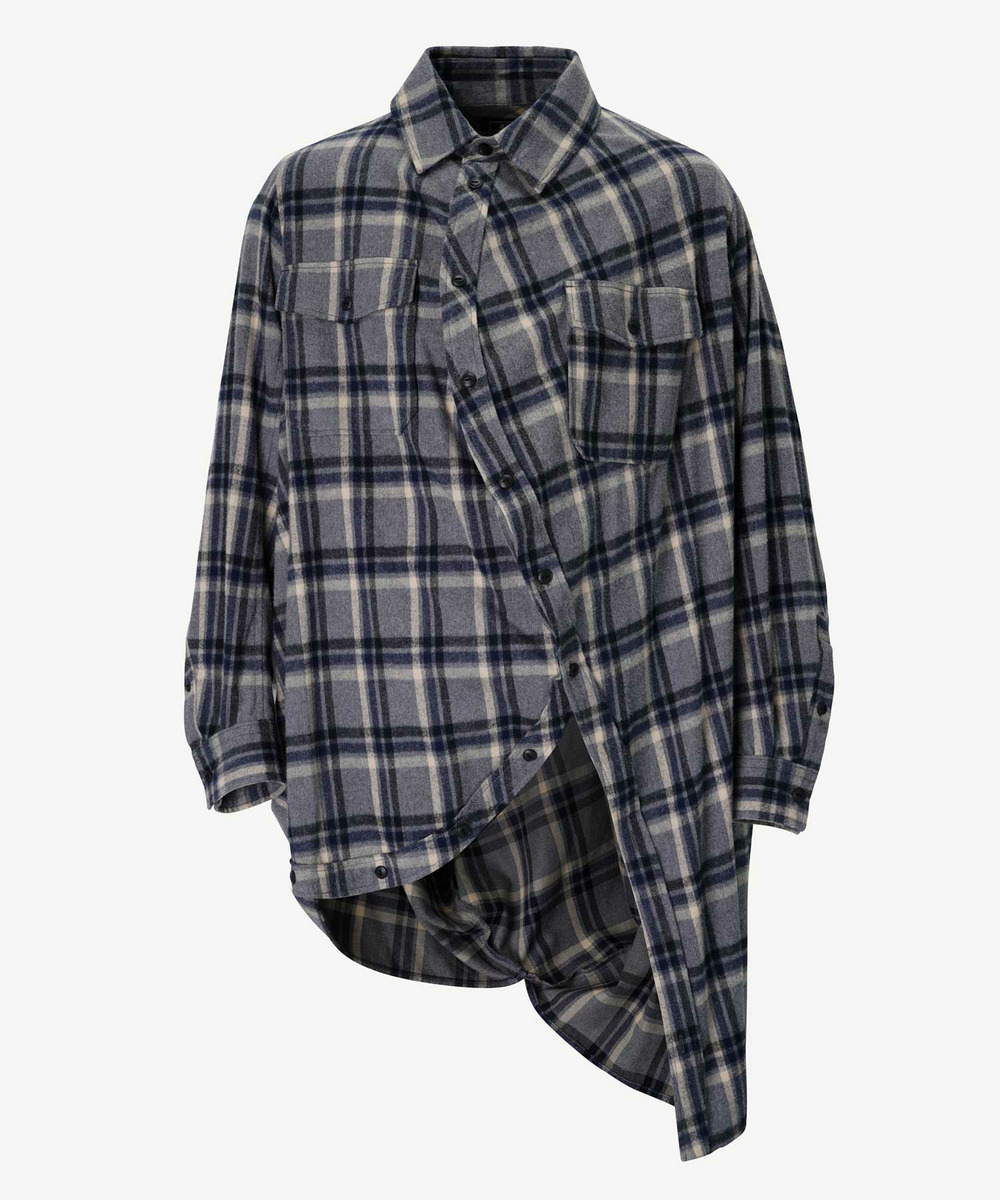 BALL FLANNEL SHIRT｜ANREALAGE OFFICIAL ONLINE SHOP