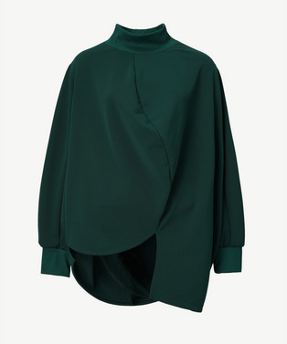 BALL MOCK NECK PULLOVER