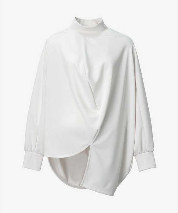 BALL MOCK NECK PULLOVER 詳細画像 WHITE 1