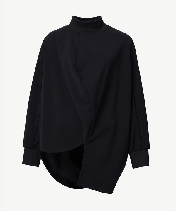 BALL MOCK NECK PULLOVER 詳細画像 BLACK 1
