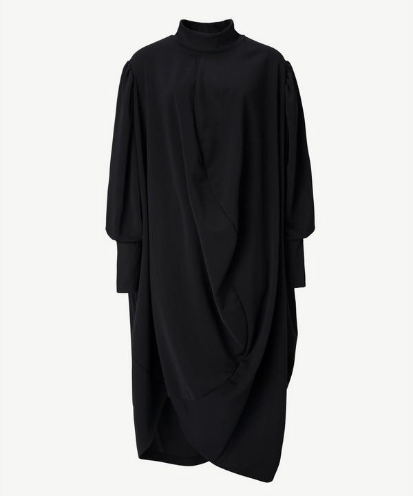 BALL MUTTON SLEEVE DRESS 詳細画像 BLACK 1