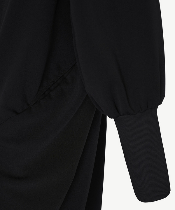 BALL MUTTON SLEEVE DRESS 詳細画像 BLACK 5