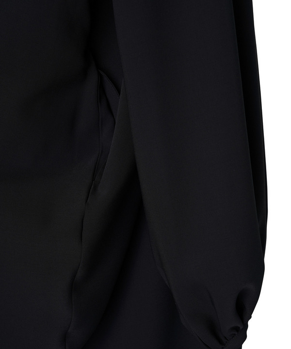 BALL PUFF SLEEVE DRESS 詳細画像 BLACK 5
