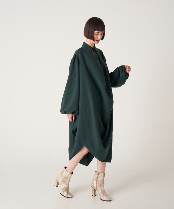 BALL PUFF SLEEVE DRESS 詳細画像 BLACK 9