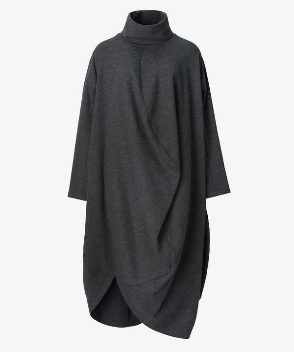 BALL HIGH NECK DRESS 詳細画像 GRAY 1