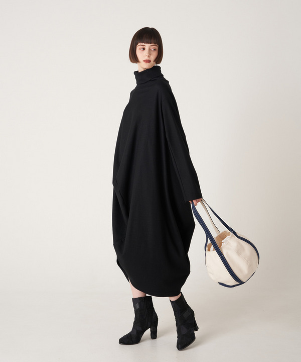 BALL HIGH NECK DRESS 詳細画像 GRAY 11