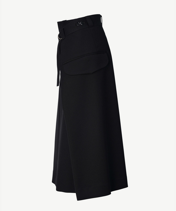 WRAP SKIRT 詳細画像 BLACK 2