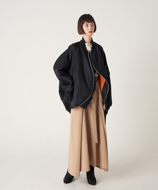 WRAP FLARE SKIRT 詳細画像