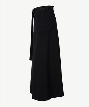 WRAP FLARE SKIRT 詳細画像