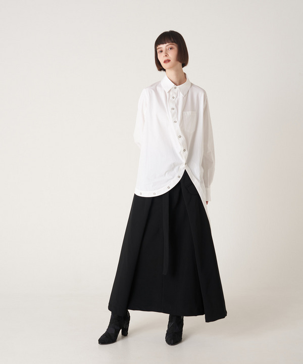 WRAP FLARE SKIRT 詳細画像 BEIGE 10