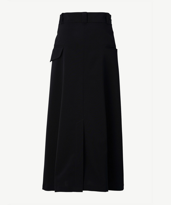 WRAP FLARE SKIRT 詳細画像 BLACK 4