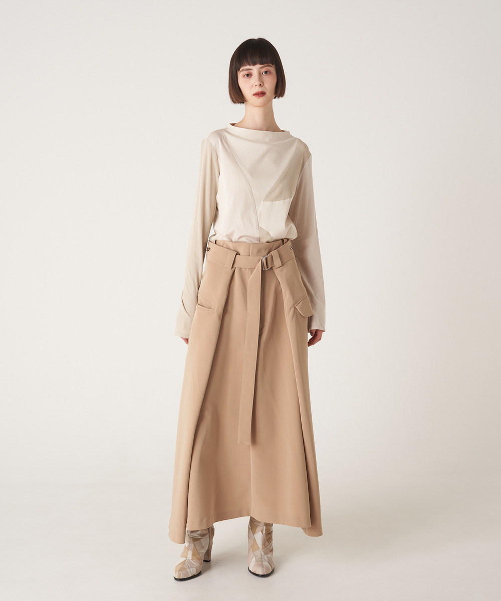 WRAP FLARE SKIRT｜ANREALAGE OFFICIAL ONLINE SHOP