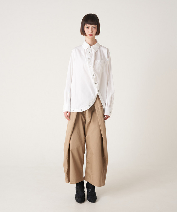 WRAP CHINO PANTS 詳細画像 WHITE 12