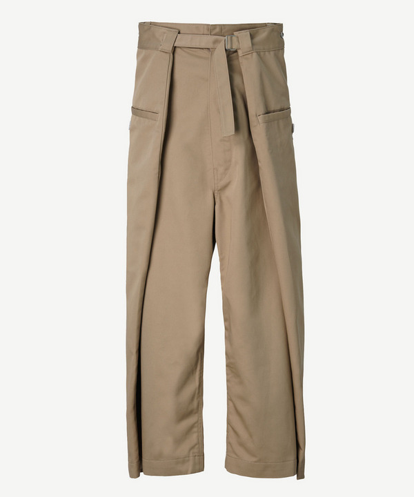 WRAP CHINO PANTS 詳細画像 BEIGE 1